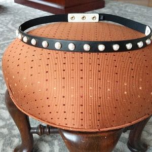 WHBM faux pearl stretch Belt